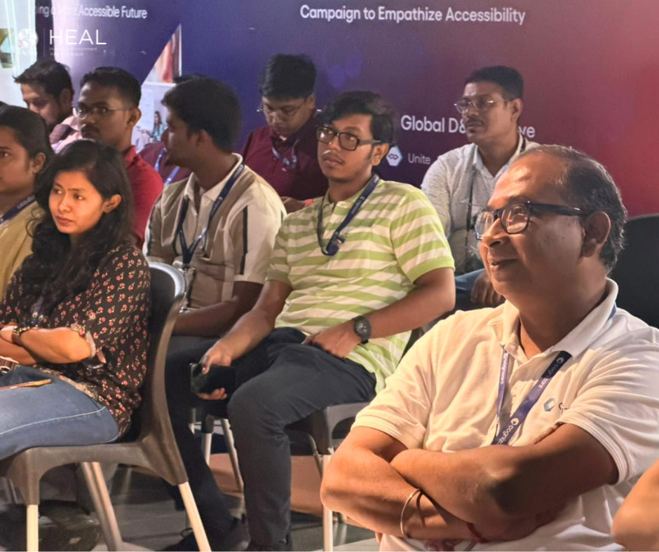 Cognizant employees during the session 