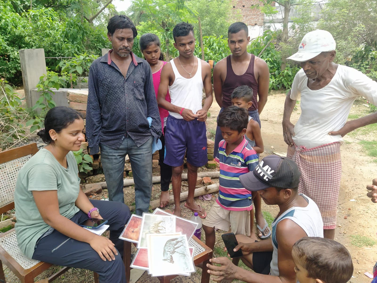 Vasudha Mishra HEAL Striped Hyena research in Purulia
