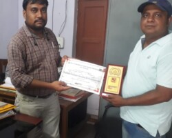 Soumyadip Mondal Receives Biodiversity Conservation Award 2023