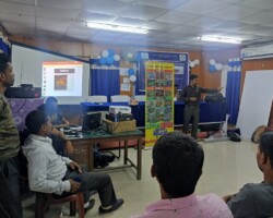 Training session for disaster management civic volunteers in Cooch Behar