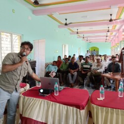 Lalgarh village doctors being trained on acceptable snakebite management protocols