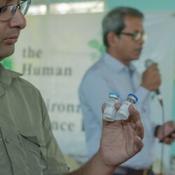 Participants were made aware of proper application of antivenom for snakebites